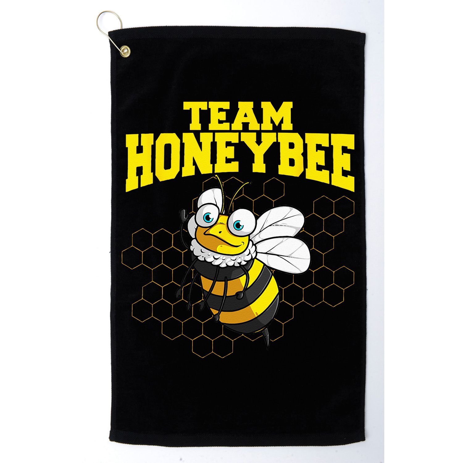 Funny Honeybee Design Bee Lovers Squad Golf Towel