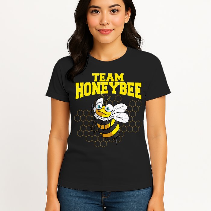 Funny Honeybee Design Bee Lovers Squad Womens T-Shirt