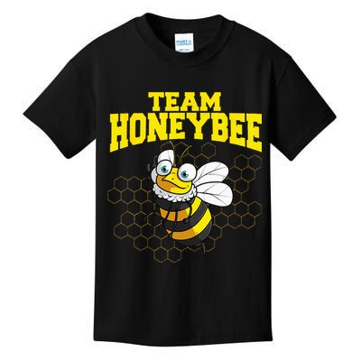 Funny Honeybee Design Bee Lovers Squad Kids T-Shirt