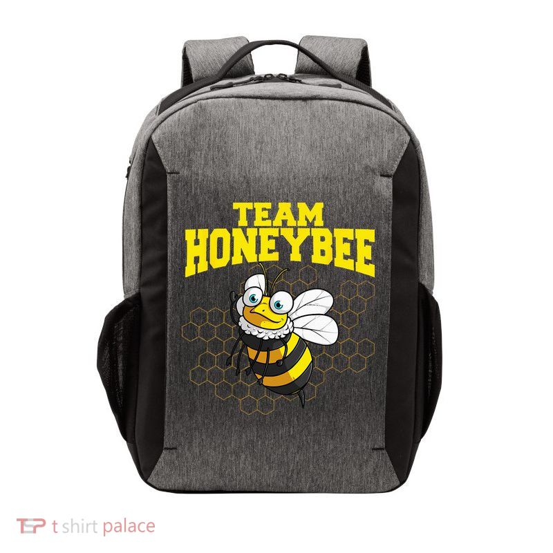 Funny Honeybee Design Bee Lovers Squad Vector Backpack