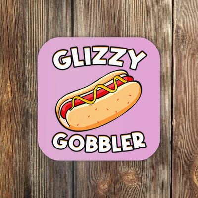 Funny Hot Dog Glizzy Gobbler Number One Glizzy Gladiator Coaster