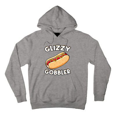 Funny Hot Dog Glizzy Gobbler Number One Glizzy Gladiator Tall Hoodie