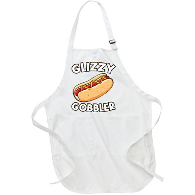 Funny Hot Dog Glizzy Gobbler Number One Glizzy Gladiator Full-Length Apron With Pockets