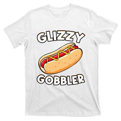 Funny Hot Dog Glizzy Gobbler Number One Glizzy Gladiator T-Shirt