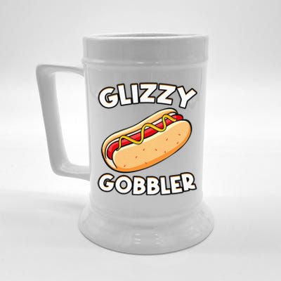 Funny Hot Dog Glizzy Gobbler Number One Glizzy Gladiator Beer Stein