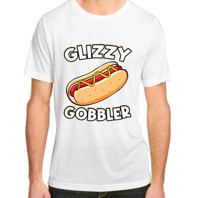 Funny Hot Dog Glizzy Gobbler Number One Glizzy Gladiator Adult ChromaSoft Performance T-Shirt