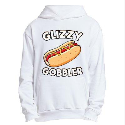 Funny Hot Dog Glizzy Gobbler Number One Glizzy Gladiator Urban Pullover Hoodie