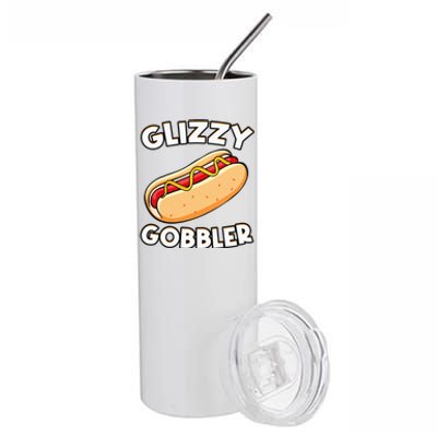 Funny Hot Dog Glizzy Gobbler Number One Glizzy Gladiator Stainless Steel Tumbler