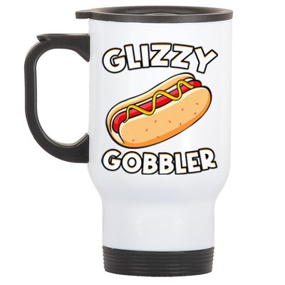 Funny Hot Dog Glizzy Gobbler Number One Glizzy Gladiator Stainless Steel Travel Mug