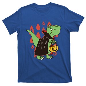 Funny Halloween Dinosaur T Rex Vampire Trick Rawr Treat Gift T-Shirt