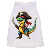 Funny Halloween Dinosaur Trex Pirate Doggie Tank