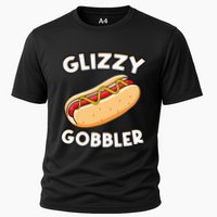 Funny Hot Dog Glizzy Gobbler Number One Glizzy Gladiator Cooling Performance Crew T-Shirt