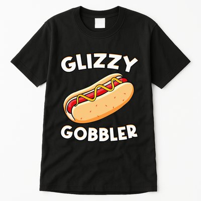 Funny Hot Dog Glizzy Gobbler Number One Glizzy Gladiator Tall T-Shirt