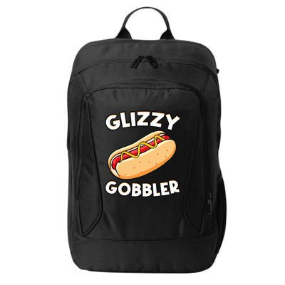 Funny Hot Dog Glizzy Gobbler Number One Glizzy Gladiator City Backpack