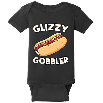 Funny Hot Dog Glizzy Gobbler Number One Glizzy Gladiator Baby Bodysuit