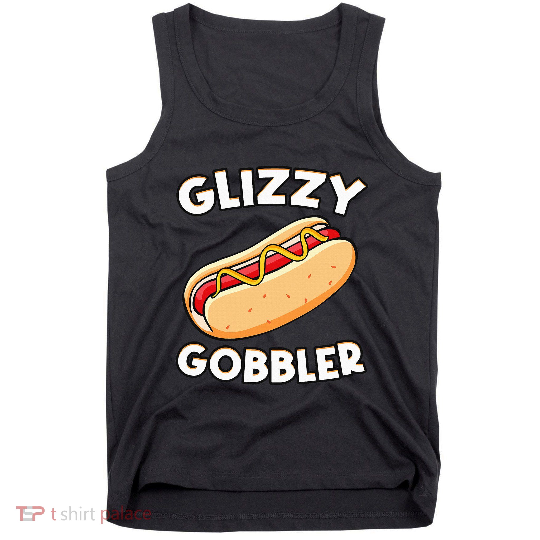 Funny Hot Dog Glizzy Gobbler Number One Glizzy Gladiator Tank Top