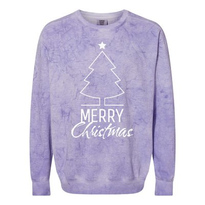 Festive Holiday Decorations Colorblast Crewneck Sweatshirt