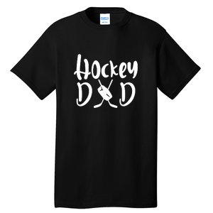 Funny Hockey Dad Gift Father's Day Tall T-Shirt