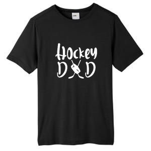 Funny Hockey Dad Gift Father's Day Tall Fusion ChromaSoft Performance T-Shirt