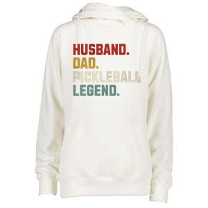 Funny Husband Dad Pickleball Legend FatherS Day Gift Womens Funnel Neck Pullover Hood