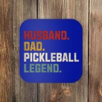 Funny Husband Dad Pickleball Legend FatherS Day Gift Coaster