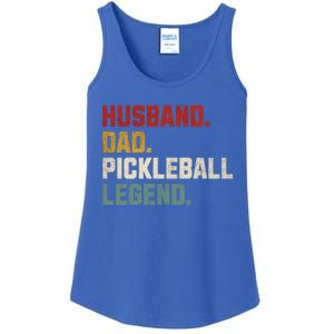 Funny Husband Dad Pickleball Legend FatherS Day Gift Ladies Essential Tank