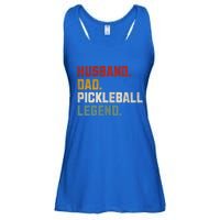 Funny Husband Dad Pickleball Legend FatherS Day Gift Ladies Essential Flowy Tank