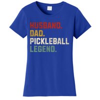 Funny Husband Dad Pickleball Legend FatherS Day Gift Women's T-Shirt