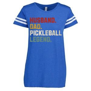 Funny Husband Dad Pickleball Legend FatherS Day Gift Enza Ladies Jersey Football T-Shirt