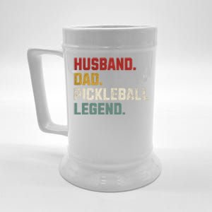 Funny Husband Dad Pickleball Legend FatherS Day Gift Beer Stein