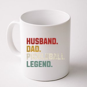 Funny Husband Dad Pickleball Legend FatherS Day Gift Coffee Mug