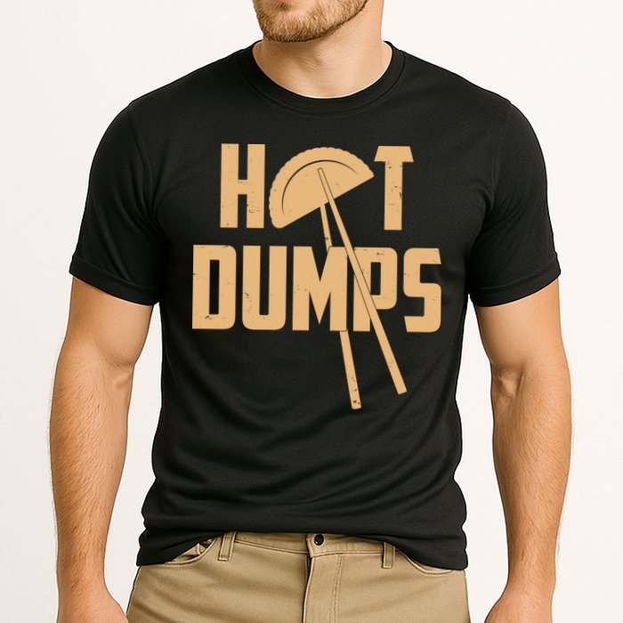 Funny Hot Dumps Dumplings Cooling Performance Crew T-Shirt