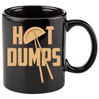 Funny Hot Dumps Dumplings 11oz C Handle Ceramic Mug