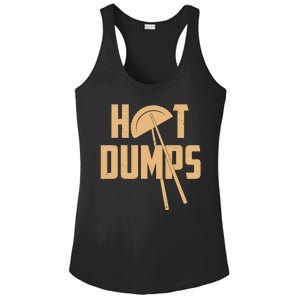 Funny Hot Dumps Dumplings Ladies PosiCharge Competitor Racerback Tank