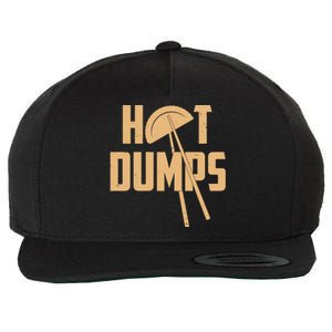 Funny Hot Dumps Dumplings Wool Snapback Cap