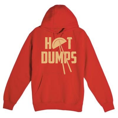 Funny Hot Dumps Dumplings Premium Pullover Hoodie