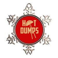 Funny Hot Dumps Dumplings Metallic Star Ornament