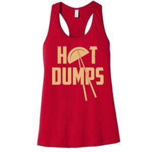 Funny Hot Dumps Dumplings Women's Racerback Tank