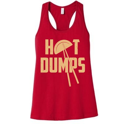 Funny Hot Dumps Dumplings Womens Tank Top