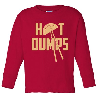 Funny Hot Dumps Dumplings Toddler Long Sleeve Shirt
