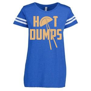 Funny Hot Dumps Dumplings Enza Ladies Jersey Football T-Shirt