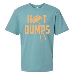 Funny Hot Dumps Dumplings Sueded Cloud Jersey T-Shirt