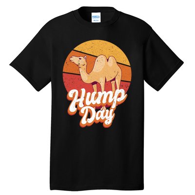 Funny Hump Day Camel Retro Vintage Camel Lovers Tall T-Shirt