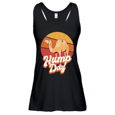 Funny Hump Day Camel Retro Vintage Camel Lovers Ladies Essential Flowy Tank