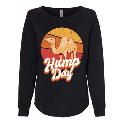 Funny Hump Day Camel Retro Vintage Camel Lovers Womens California Wash Sweatshirt