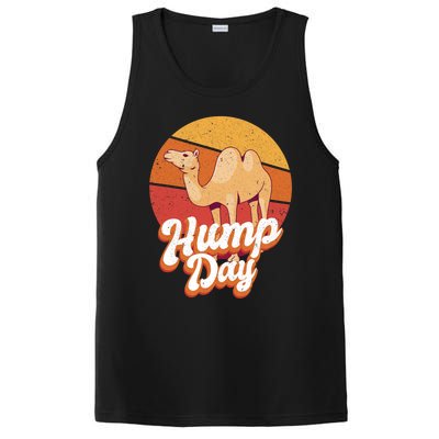 Funny Hump Day Camel Retro Vintage Camel Lovers PosiCharge Competitor Tank