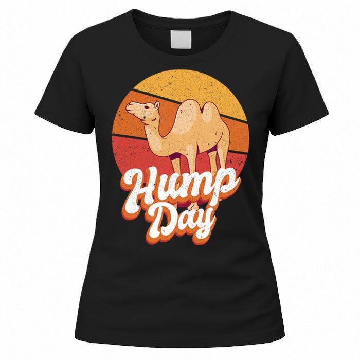 Funny Hump Day Camel Retro Vintage Camel Lovers Women's T-Shirt