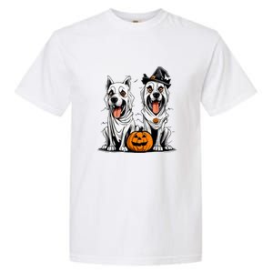 Funny Halloween Dog Ghost Mummy Dog Lover Matching Family Gift Garment-Dyed Heavyweight T-Shirt