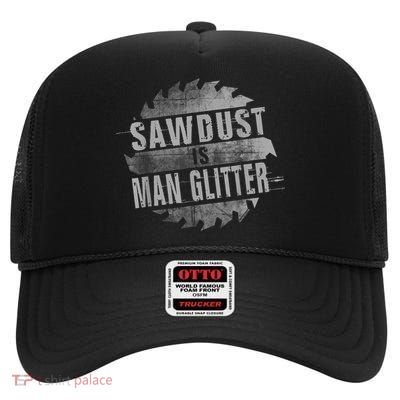 Funny Handyman Dad High Crown Mesh Back Trucker Hat