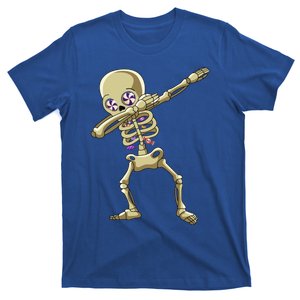 Funny Halloween Dabbing Candy Skeleton Adult Dab Gift T-Shirt